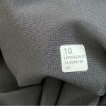 Lululemon Pleat Front High Rise Wide Leg Trouser Black 30.5in 10 Photo 7