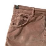 Topshop Blush Stretch Mini Skirt Beautiful Velvet WORN ONCE Size 4 Photo 3