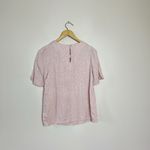 Chelsea28 CLEARANCE! Pink Leopard S/S Blouse Size XS EUC Photo 3