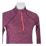 Tangerine  Quarter Zip Pullover Reflective Pullover size Medium Photo 6