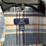 Men’s Flannel Blue Size M Photo 1