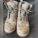 Timberland 6” Canvas Limited Edition Cream Floral Boots Photo 3