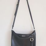 DKNY crossbody leather black bag. Photo 8