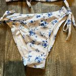 Floral Blue and White Bikini Set Size XXS Photo 1