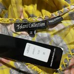 Tolani NEW  Collection Size Medium  Top Blouse Pleated Colorful Long Sleeve Photo 5