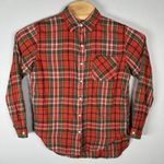 Denim & Supply Ralph Lauren Womens Medium Boyfriend Plaid Button Tunic Shirt Photo 0