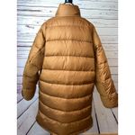 Columbia ‎ Leadbetter Point Long Puffer Jacket Plus size 1X Quilted Coat Brown Photo 1