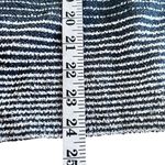 Ming Wang Black White Ombre Striped Metallic Knit Cardigan Sweater Size Large Photo 8
