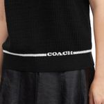 Coach NWT Knit Tank Black XL Photo 3