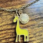 Marc by Marc Jacobs  Yellow Giraffe Pendant Necklace 16” Photo 1