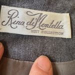 Rina DI Montella Collection Gray Dimond Studded Paplum Jacket Skirt Set… Size 4 Photo 11