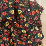 Nordstrom BP Floral Top blouse Colorful S Ruffle Photo 7