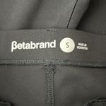 Betabrand Pants Women Small Black Classic Straight Leg Ponte Knit Work Yoga Pant Photo 4