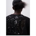 ZARA  NWT plumentis sequin top/shrug Photo 3