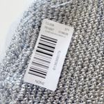 Loft NWT  Dumpling Bag/Clutch Sparkly Silver Photo 2