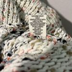 Jessica Simpson  Chunky Knit Speckled Multicolor Cowl Neck Sweater size Small Photo 18