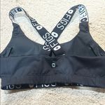 FIGS  black sports bra size L very good condition! Photo 2