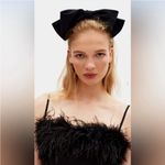 NWT SLEEPER Boheme Midi Slip
Dress with Ostrich‎ Feathers in Black Sz Small $350 Photo 2