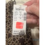 London Times  Halter Dress Sz 12 Brown/Taupe NWT Photo 3