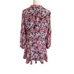 VICI  Women's Floral Print Balloon Sleeves Dress Tie Waist Flowy Skirt Spring M Photo 13