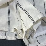 Blush Boutique Women's Skort Pinstripe Black White Size S Small Photo 4