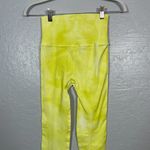 Free People Movement Women XS/ S Yellow White Tie Dye Good Karma Legging Workout Photo 6