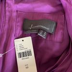 Anthropologie NWT By  Deep V-Neck Vibrant Mini Dress Photo 5