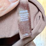 SKIMS  Long Sleeve Bodysuit Raw Edge Brown L/XL Photo 2