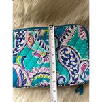 Vera Bradley Quilted Cosmetic Bag in Paisley Print Photo 3