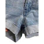 H&M  Blue Rolled Cuff Booty Shorts Size 4‎ Photo 1