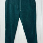 Old Navy Women’s Mid-Rise Vintage Sherpa Sweatpants Teal Size M Photo 0