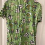 Jimmy Buffett Margaritaville Button Up Tee Green Size M Photo 2