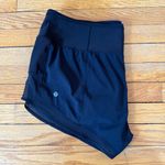 Lululemon Women's Black Mind Over Miles Shorts Size 12 Photo 6