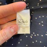 Rails Jasmine Navy Stella Star Pattern Celestial Long Sleeve Mini Dress Small Photo 5