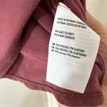 American Eagle  Soft & Sexy Mauve Long-Sleeve Babydoll Top with Tie, Size Medium Photo 3