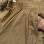 Adidas Originals Track Pants Womens 3X Athletic Nylon Snap Leg Joggers Tan NEW Photo 8