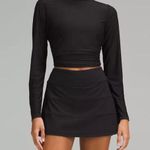 Lululemon, Pace Rival skirt, black size 4 tall Photo 0