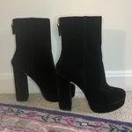 Who What Wear Black Platform Booties Photo 0