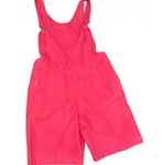 Gitano Vintage 90s Hot Pink Overall Shorts š„ Photo 3