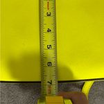 Michael Kors Neon Yellow Selma Saffiano Leather Mini Messenger Bag Crossbody Photo 4