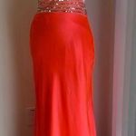 Betsy and Adam  One-Shoulder Sequin Backless Gown Photo 0