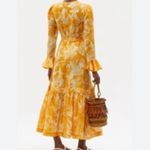 Zimmermann NWOT  Sunlit Floral Linen Dress Photo 7