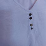 Maurice's  Size Extra Small Xs Light Pastel Purple Flutter Sleeve Blouse Top Poly Photo 6