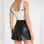 EXPRESS Size Large Body Contour High Compression Marble Scoop Neck Thong Bodysuit Photo 1