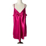 Thalia Sodi  Satin & Lace Nightie Slip Dress Photo 1
