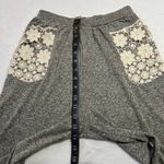 Romeo + Juliet Couture Pull On Jogger Pants Size S Crochet Trim Loungewear Boho Photo 6