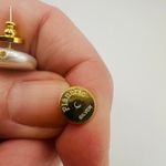 18K Gold Plated Faux Pearl Drop Earrings – Long Statement Dangles White Photo 6