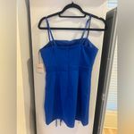 superdown NWT Fabiana Blue Mini Dress Photo 3