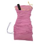 White Fox Boutique  RECKLESS HEART MINI‎ DRESS Size Medium Pink Photo 4