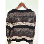 Christopher & Banks Vintage Y2K Christopher Banks Sweater Womens Large Embroidered Leaf Fall Autumn Photo 3